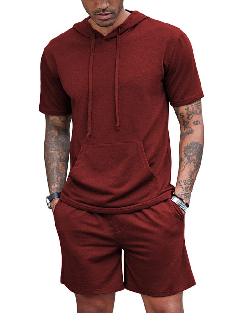 Lockere Fit Mit Kapuze Sweatsuit Set