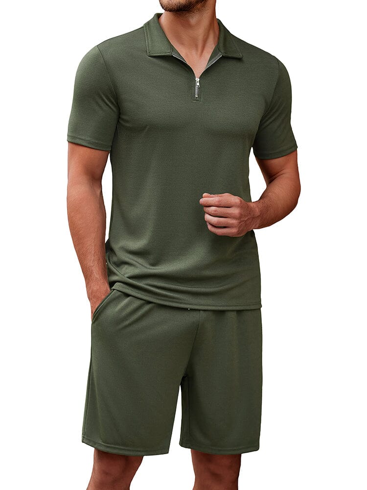 Clasic Casual Polo Hemd Set