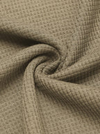 Cozy Waffle Polo Trainingsanzug Sets