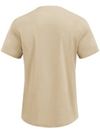 Casual Leinen Stil Henley Hemd
