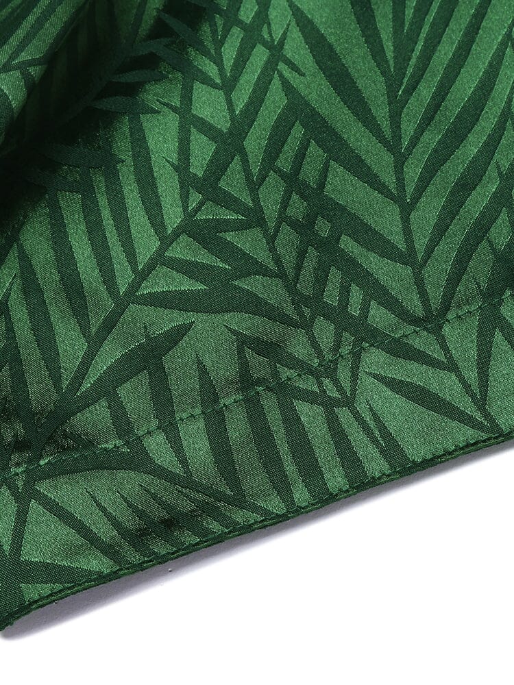 Silk Satin Jacquard Hemd