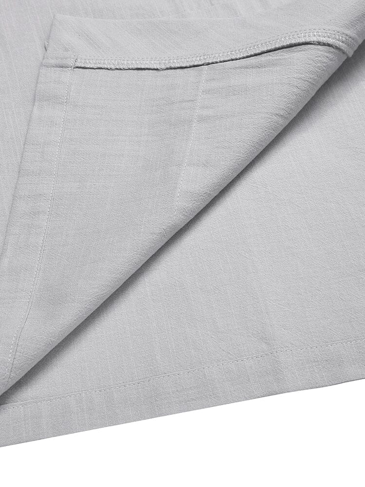 Baumwolle Leinen Kimono Hemd