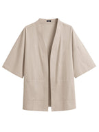 Baumwolle Leinen Kimono Hemd