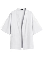 Baumwolle Leinen Kimono Hemd