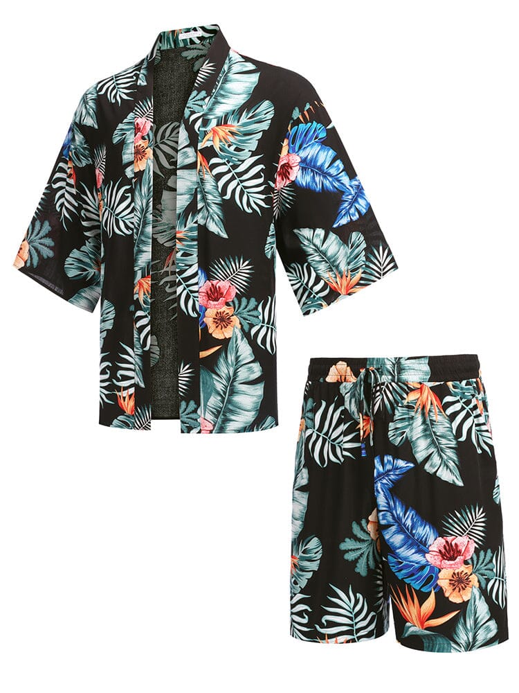 Casual Hawaii Hemd Set