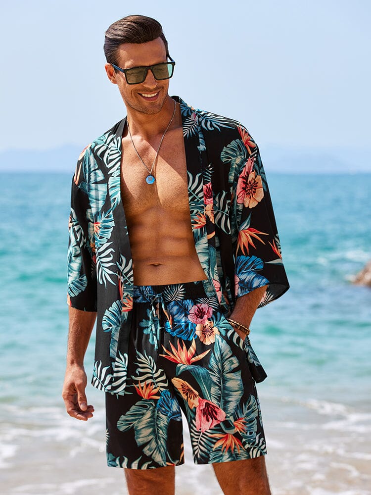 Casual Hawaii Hemd Set