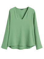 Casual Comfort V-Neck Strand Tops