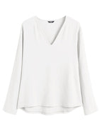 Casual Comfort V-Neck Strand Tops