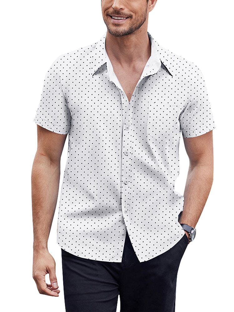 Soft Polka Dot Hemd