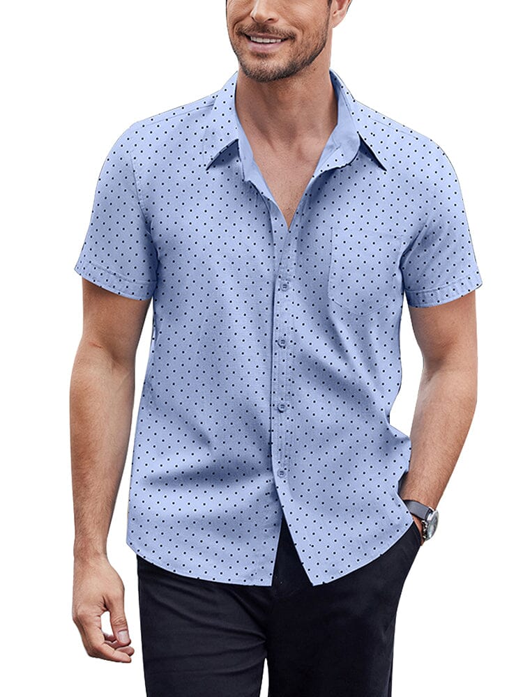 Soft Polka Dot Hemd