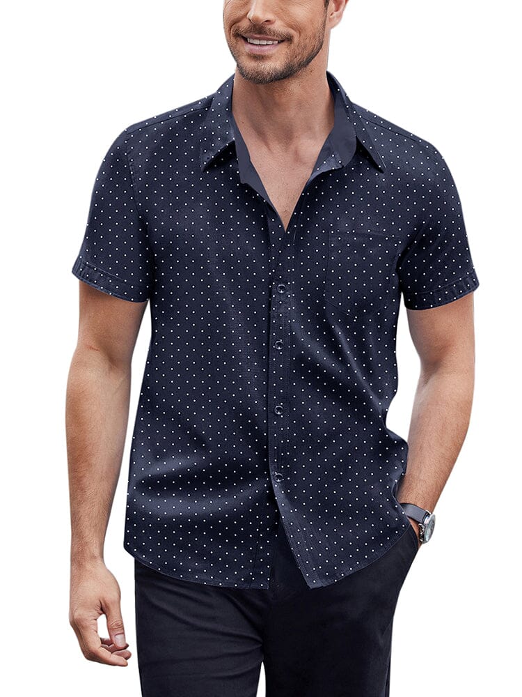 Soft Polka Dot Hemd