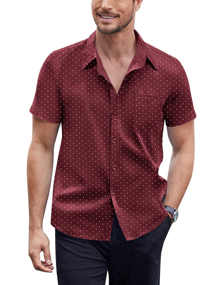Soft Polka Dot Hemd