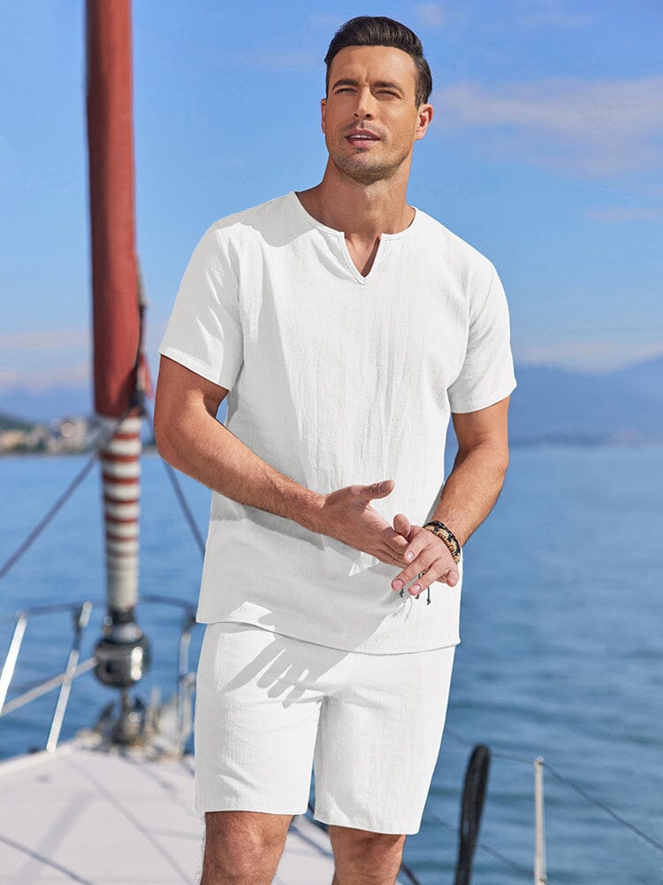 Soft Pure Baumwolle Hemd Set