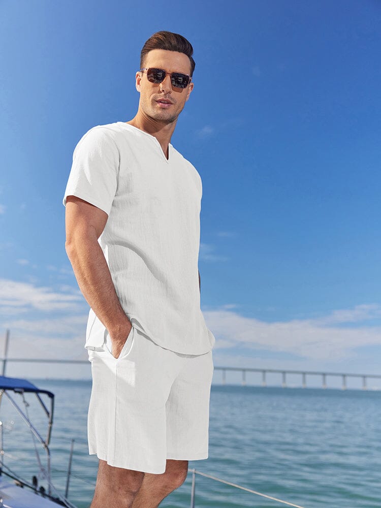 Soft Pure Baumwolle Hemd Set