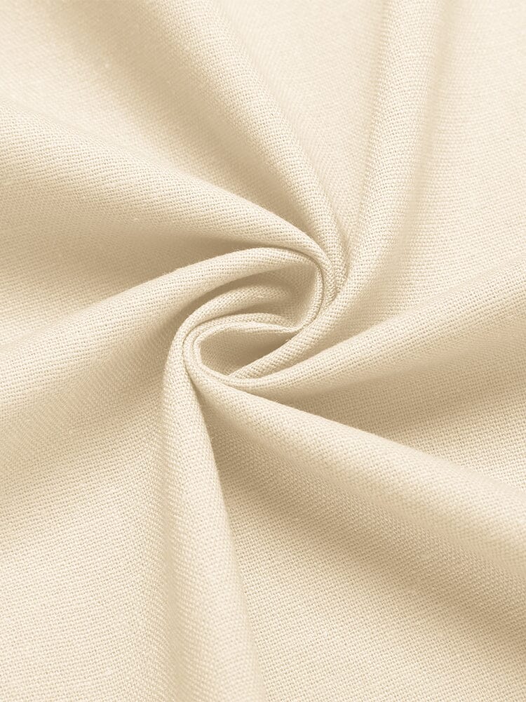 Soft Leinen Blend Hemd Set