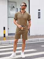 Lockere Fit Soft Trainingsanzug Set