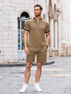 Lockere Fit Soft Trainingsanzug Set