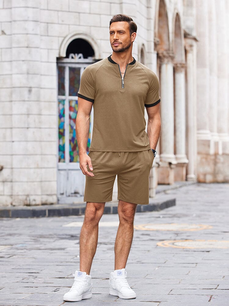 Lockere Fit Soft Trainingsanzug Set
