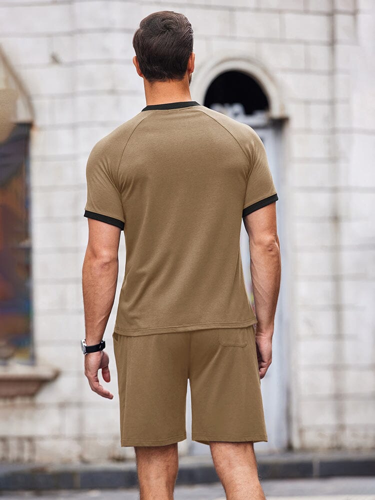 Lockere Fit Soft Trainingsanzug Set