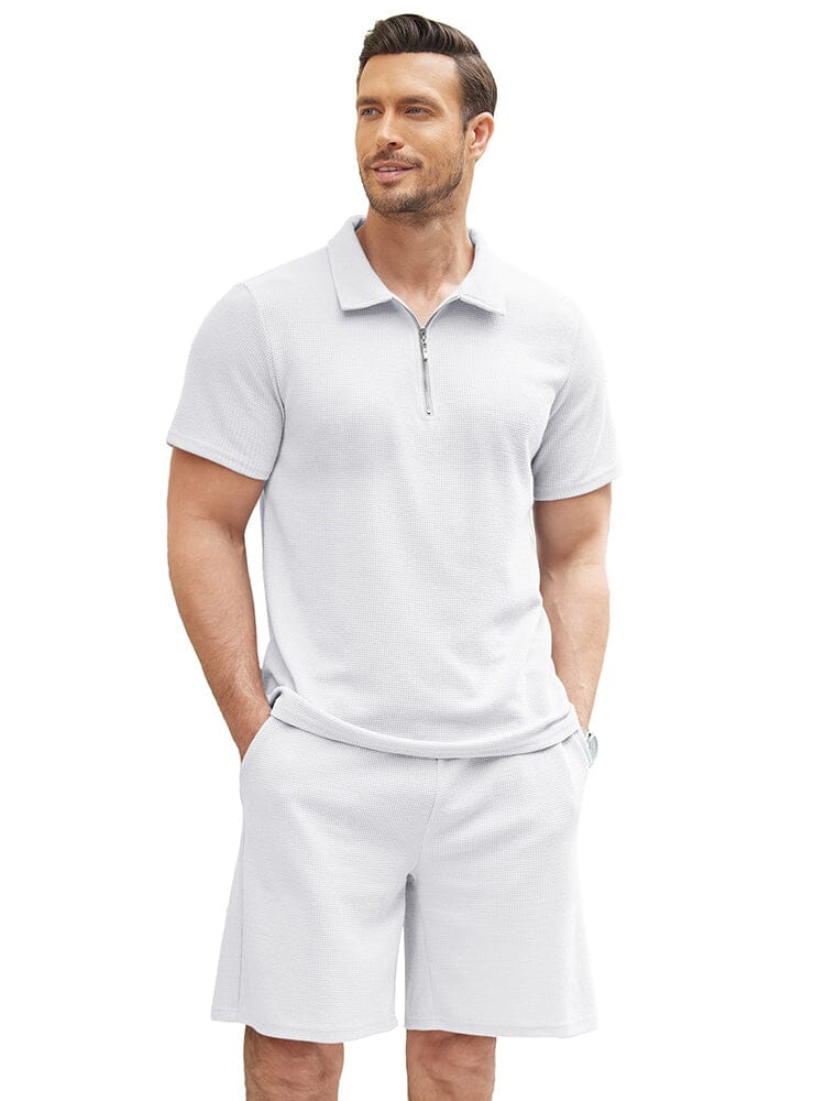 Casual 2 Teil Polo Set