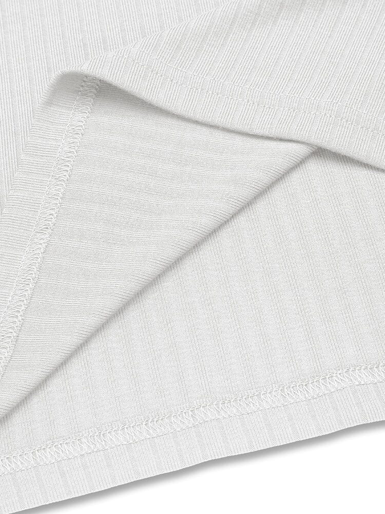 Casual 2-Pack Stretch Ribbed Hemden