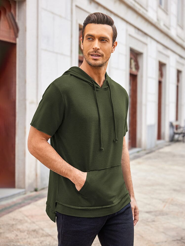 Casual Lightweight Athletisch Hoodie