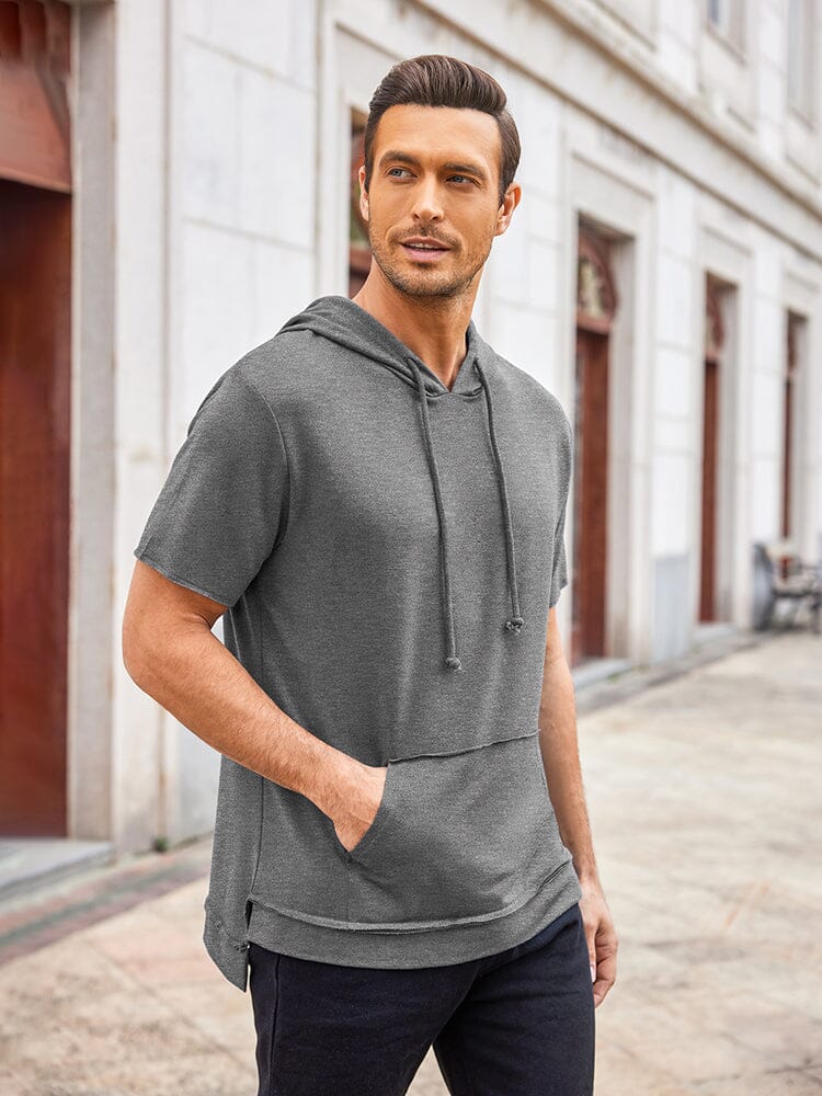 Casual Lightweight Athletisch Hoodie
