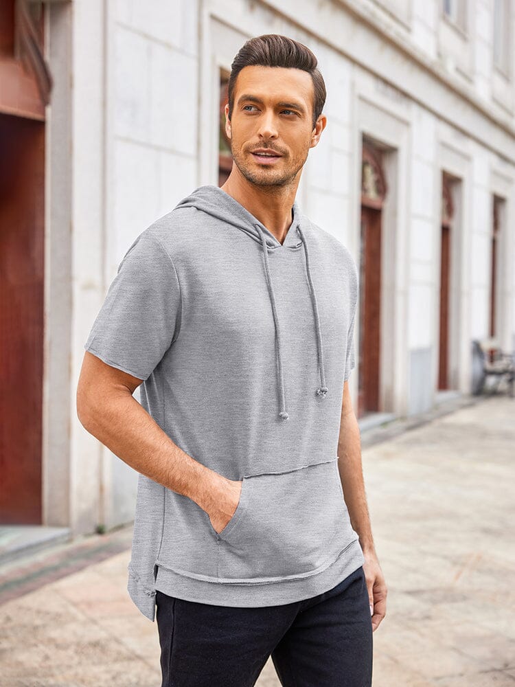 Casual Lightweight Athletisch Hoodie