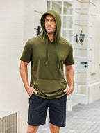 Casual Lightweight Athletisch Hoodie