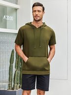 Casual Lightweight Athletisch Hoodie