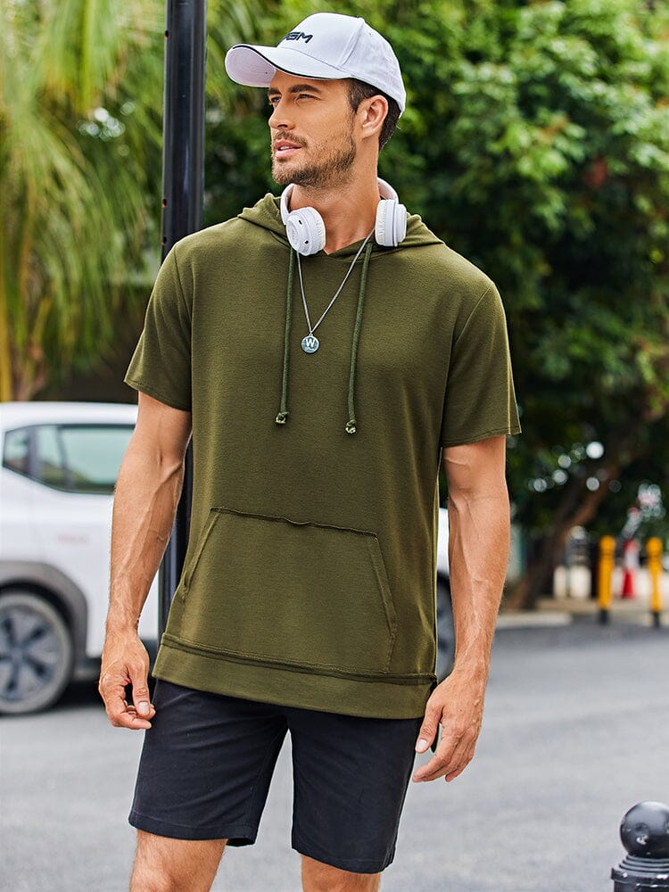Casual Lightweight Athletisch Hoodie