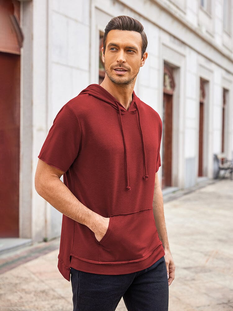 Casual Lightweight Athletisch Hoodie