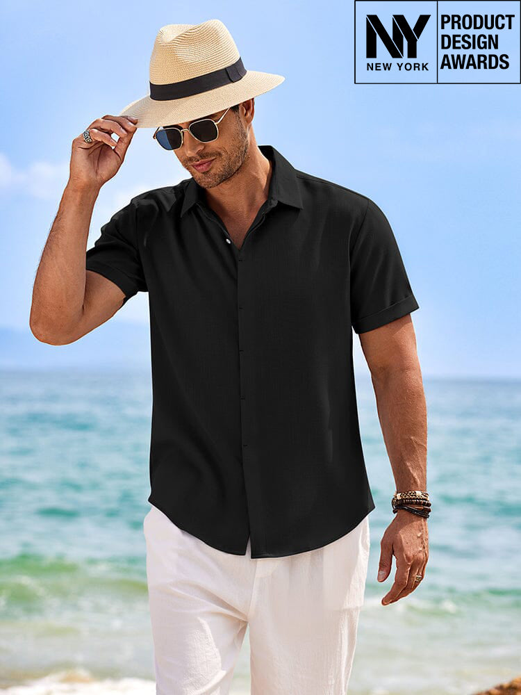 Casual Leinen Skin-friendly Hemden