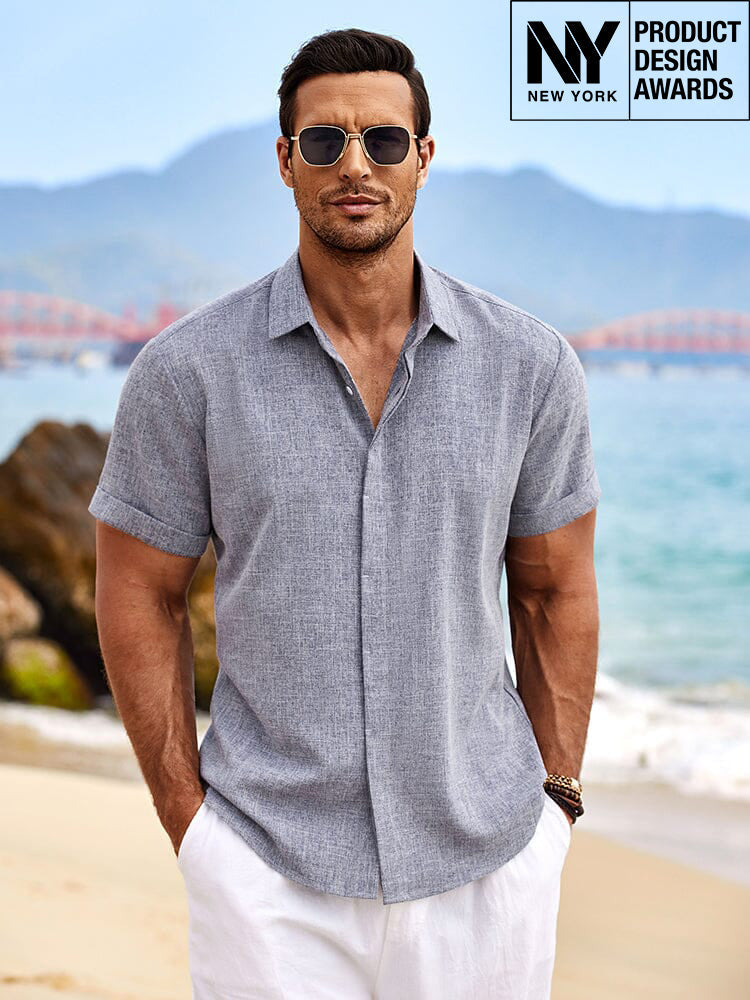 Casual Leinen Skin-friendly Hemden