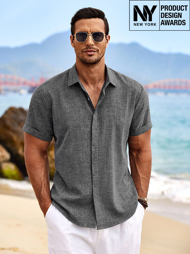 Casual Leinen Skin-friendly Hemden