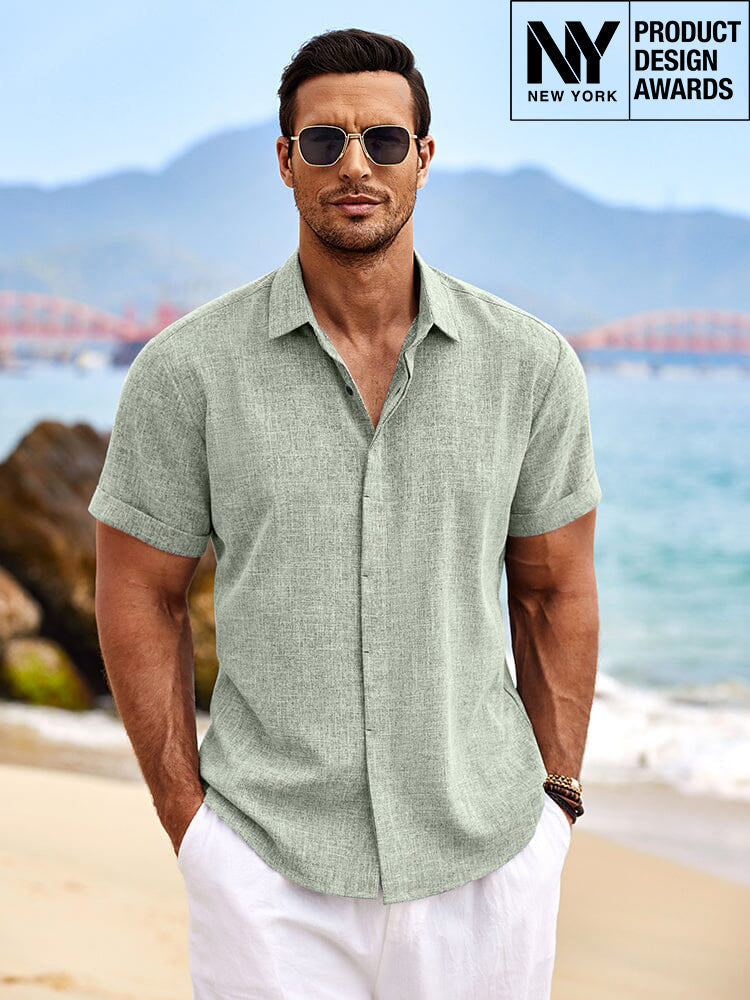 Casual Leinen Skin-friendly Hemden