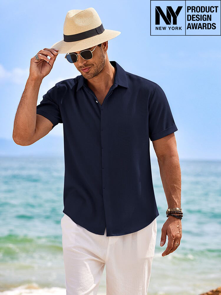 Casual Leinen Skin-friendly Hemden