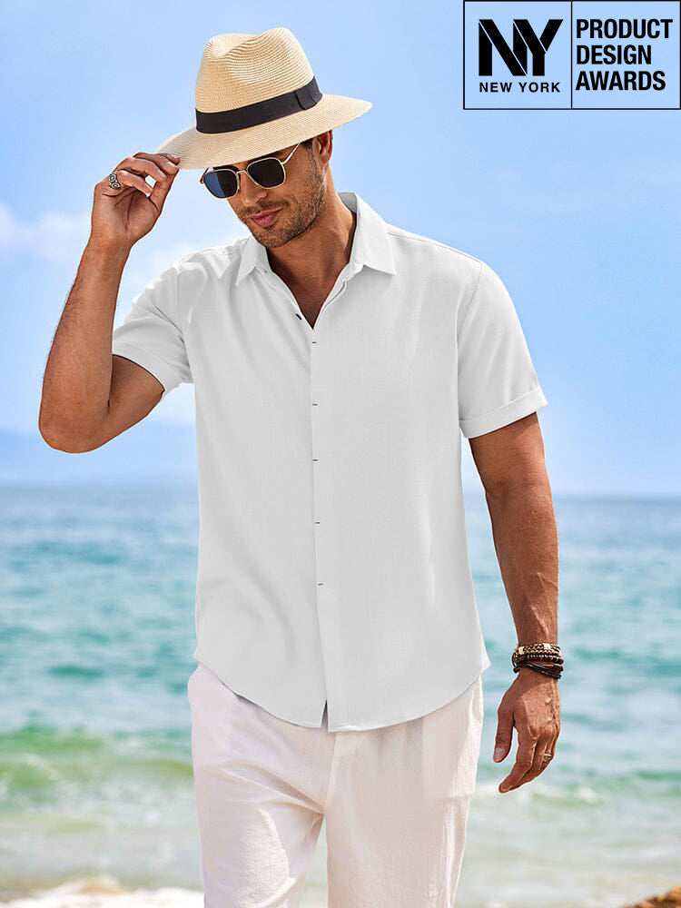 Casual Leinen Skin-friendly Hemden