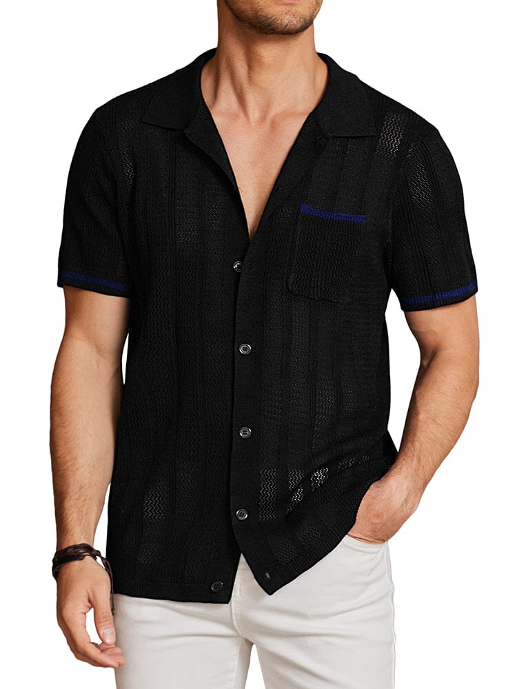 Casual Atmungsaktive Strick Top