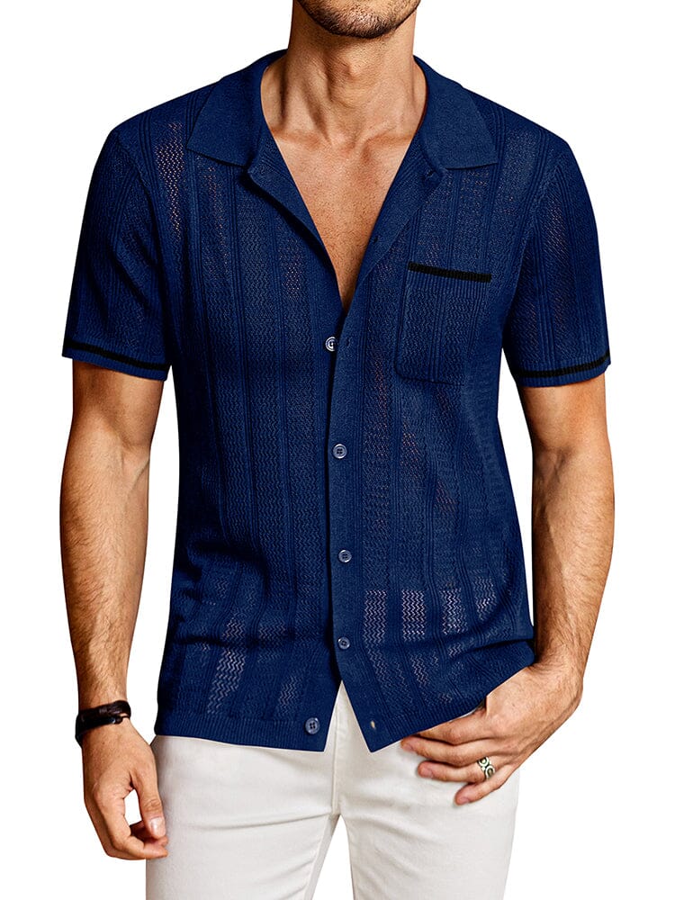 Casual Atmungsaktive Strick Top