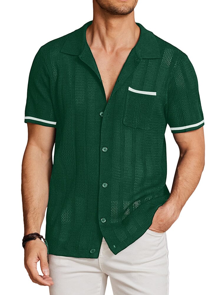 Casual Atmungsaktive Strick Top