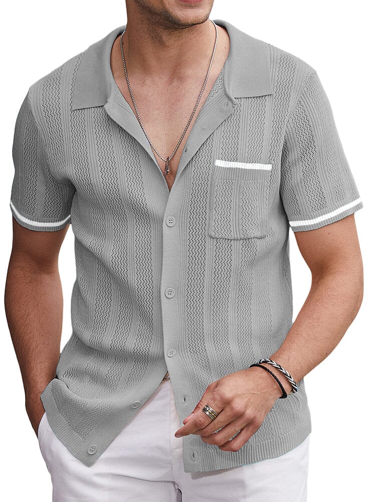 Casual Atmungsaktive Strick Top
