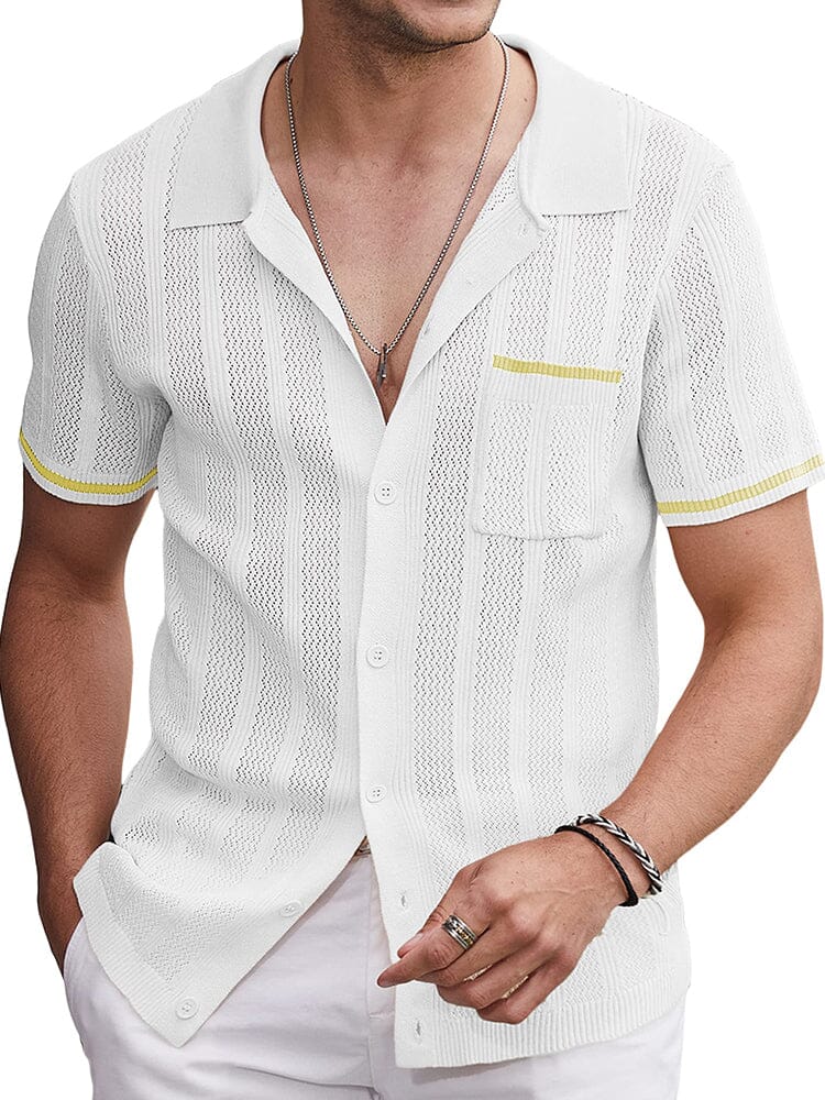 Casual Atmungsaktive Strick Top