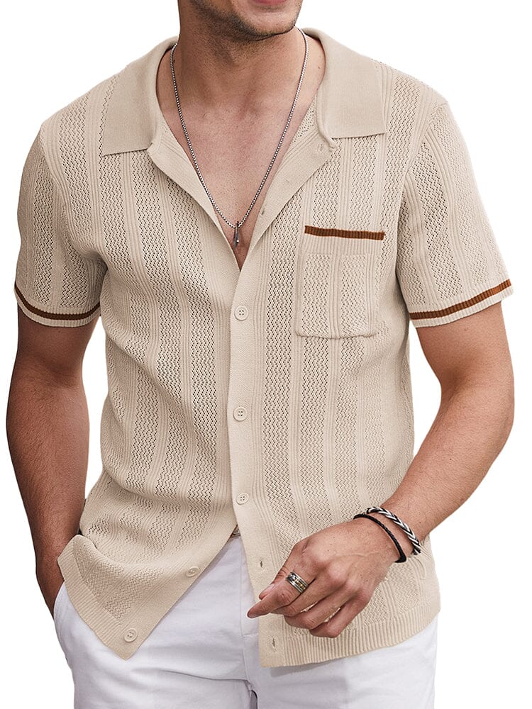 Casual Atmungsaktive Strick Top