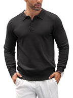 Casual Strick Polo Hemden