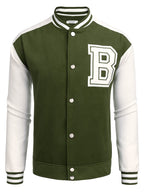 Stylish Letter Baseball Varsity Jacken