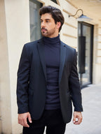 Basic Slim Fit Turtleneck Sweater