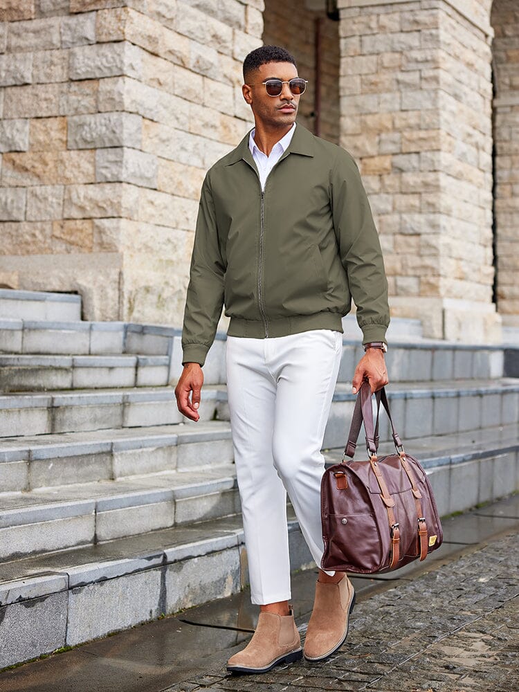Casual Windproof Bomber Jacke