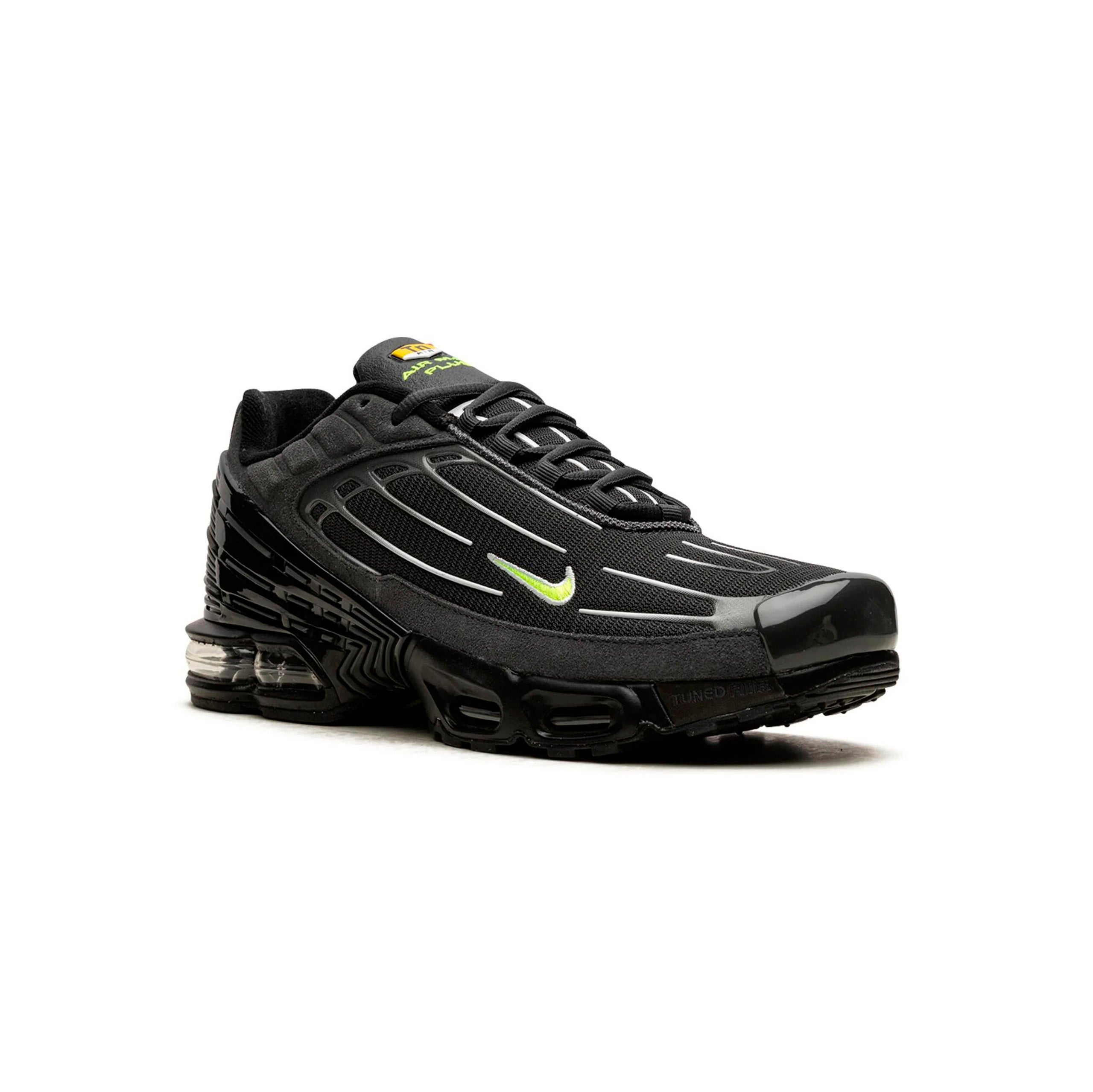 Nike Air Max Plus 3 Schwarz Volt Herren Sneaker Modern und Tecnologiche
