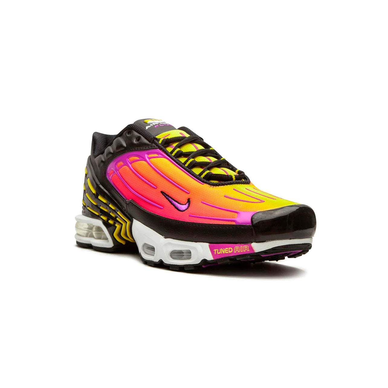 Nike Air Max Plus 3 Schwarz Gelb Violett Hyper Violet Herren Sneaker Modern